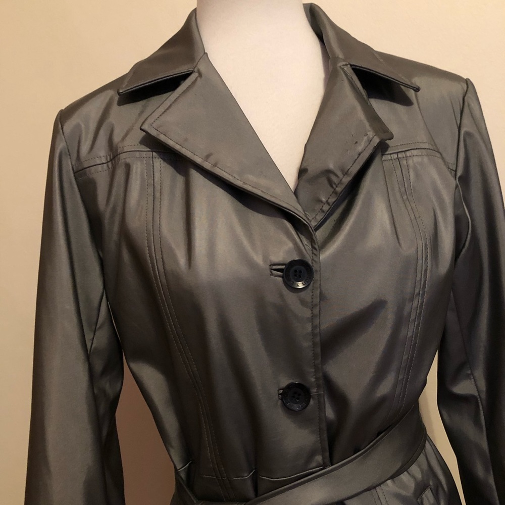 Braetan Size Small Silver Metallic Jacket - Picture 4 of 12